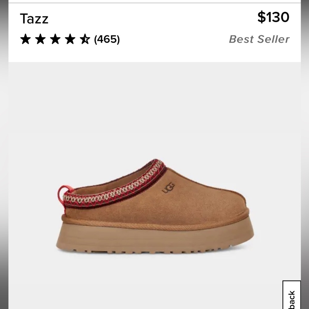 UGG tazz platform slipper